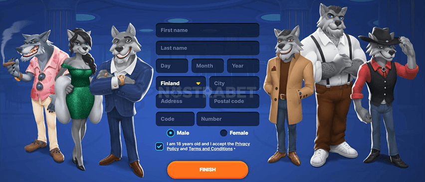 slotwolf-registration-page